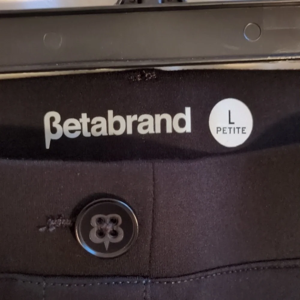 Betabrand Black Petite Pants - Picture 3 of 3